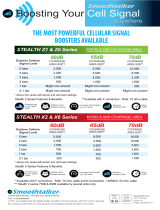 Smoothtalker Stealth X6 65dB 4G LTE Extreme Power 6-Band Cellular Signal Booster Kit User manual