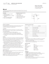 VITAL Bluetooth® Audio Receiver Owner's manual