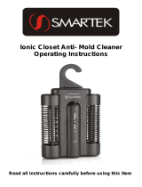 Sharper Image Smartek Ionic Closet Anti-Mold Device User manual