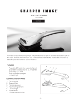 Sharper Image Heated Ice Scraper Owner's manual
