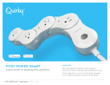 Sharper Image Control From Anywhere Pivoting Power Strip Owner's manual