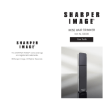 Sharper Image Nose Hair Trimmer Owner's manual
