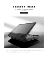 Sharper Image 9" Portable DVD and Tablet Combo User manual
