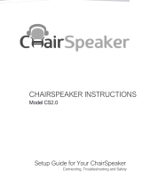 ChairSpeaker CS2.0 Owner's manual
