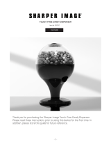 Sharper Image Touch-Free Candy Dispenser User manual