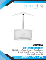 Sharper Image Shirt Ironing Machine User manual
