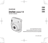 Fujifilm BO-13 Instax Mini 11 Instant Camera Owner's manual