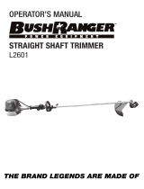 Bushranger STRAIGHT SHAFT TRIMMER 4 STROKE L2601 User manual