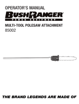 Bushranger Multi Tool Polesaw Attachment User manual