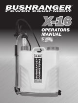 Bushranger 16 Litre Backpack Sprayer User manual