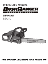 Bushranger Chainsaw 16`` 41.6cc User manual