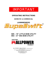 SupaSwift 645AP User manual