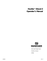 HUSTLER Super Z Diesel 60`` Cut Rear Discharge User manual