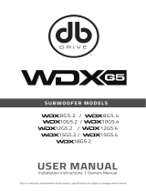 DB Drive WDX10G5.4 Owner's manual