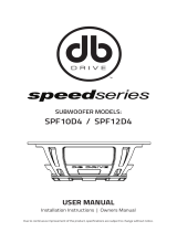 DB Drive Speed SPF12D4 User manual