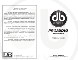 DB Drive PRO2.6K User manual