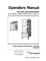 Cleveland Range 24-CGA-10 User manual