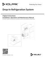 Kolpak Drop-In Refrigeration System User manual