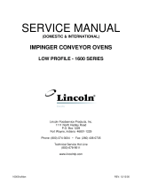 Lincoln Manufacturing 1650 User manual