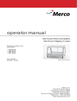 Merco Products Hot Food Merchandiser Operating instructions