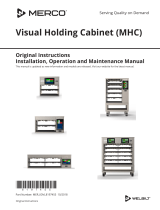 Merco Products Merco Visual Holding Cabinet (MHC) Operating instructions