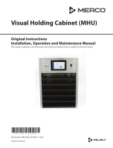 Merco Products Merco Visual Holding Cabinet (MHU) Operating instructions