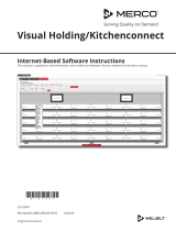 Merco Products Merco Visual Holding Cabinet Touchscreen Menu Creation Owner Instruction Manual