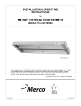 Merco Products Overhead Food Warmers Ops Owner Instruction Manual