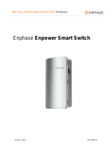 enphase Enpower smart switch Operating instructions