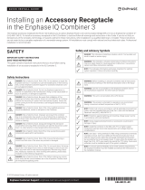 enphase IQ Combiner 3 - Electrical Receptacle Installation guide