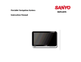 Sanyo NVM-4370 User manual