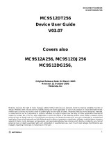 Motorola MC9S12DT256 User manual
