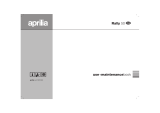 APRILIA RALLY 50 User manual