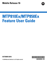 Motorola MTP810Ex Feature User Manual