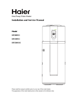 Haier HP250M3C Installation and Service Manual