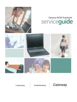 Gateway M305 User manual