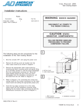 American Dynamics VM2000 Installation guide