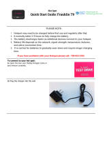 T-Mobile Franklin T9 Quick start guide