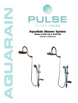 Pulse AquaRain 1019-CH Owner's manual
