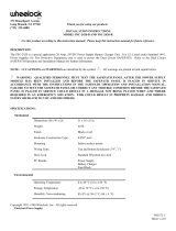 Wheelock PSC-2420-B Installation Instructions Manual