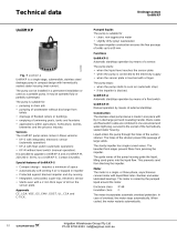 Grundfos Unilift KP 250 Technical Data Manual