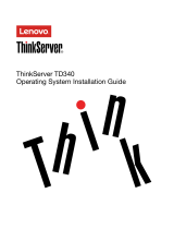 Lenovo ThinkServer TD340 Operating System Installation Manual