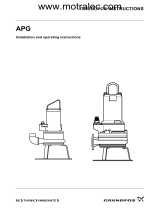 Grundfos APG.50.33.1 Installation And Operating Instructions Manual