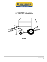 New Holland BR6080 User manual