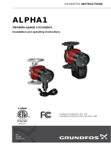 Grundfos ALPHA1 Series Installation guide