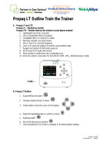 Welch Allyn Propaq LT Quick start guide