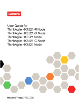 Lenovo ThinkAgile HX5521 User manual