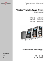 Alto-Shaam Vector VMC-H4H User manual
