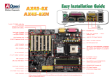 AOpen AX45-8XN Easy Installation Manual