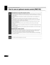 Eclipse RMC105 User manual